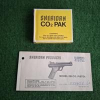 Handleiding en CO2 voor Sheridan EB20 C02 pistool