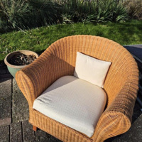 Ikea Nyhus rotan of rieten stoel of fauteuil
