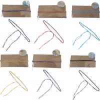 Handgemaakte twisted armband one size
