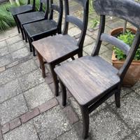 5 x houten stoel 