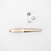 Gepersonaliseerde balpen opa goud