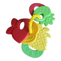 Bijtring - rammelaar met afneembare stukken ananas