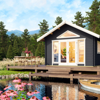 Blokhut Chalet Caroline 2.2 40mm