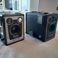 kodak box camera's uit de vorige eeuw