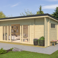 NIEUW Luxe blokhut Java