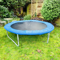 Trampoline diameter 250 cm, hoogte 30 og 60 cm in te stellen