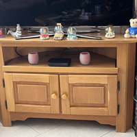licht eiken tv-meubel
