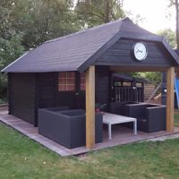 NIEUW Cottage tuinhuis Cork autoclave - S8507-1