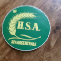 sticker H.S.A spaarcentrale