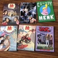6 stuks nieuwe strip boeken voor het hele gezin