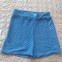 Stretchy korte broek blauw L/XL