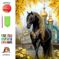 nr 60 Diamond Painting paard paleis 50x40cm (vierkant)