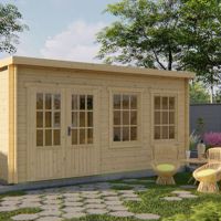 Blokhut - Tuinhuis Sadie | 40 mm | onbehandeld