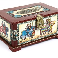 Vintage blikken koffertje