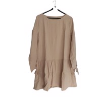 100% katoenen jurk beige L/40