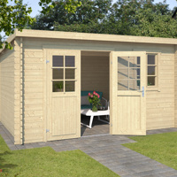 Blokhut Amira 380x275 Onbehandeld vuren