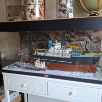 Scheepsmodel sleepboot