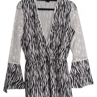 Emmash Paris playsuit zebra M