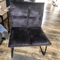   fauteuil  donker grijs.  Goed onderhouden