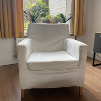 Witte Fauteuil 