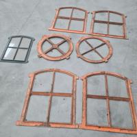 stal ramen , oude gietijzeren boerderij ramen 