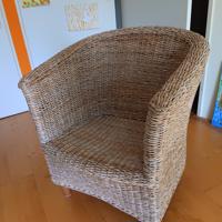 2 stoelen van zeegras