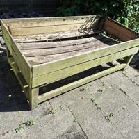 Houten kweekbak