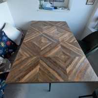 Tafel mangohout 150x90