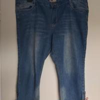 Fitt driekwart jeans 4XL/48