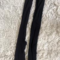 2 stuks nieuwe zwarte legging maat 40--42