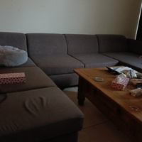 Grenen salontafel massief