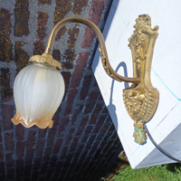 Wandlamp messing te koop