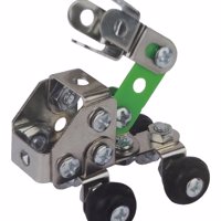 Metal Diy Model bouwpakket groen 54 onderdelen