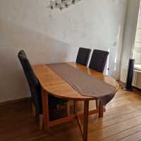 Eettafel Grenen uitklapbaar