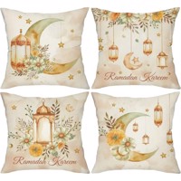Set van 4 kussenhoezen Ramadan 50x50cm
