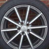 19 Originele Audi 10 spaak Audi Q3, Q5 en Audi A8 R8 5x112  