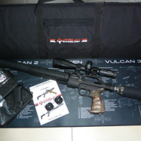 Vixen long .177 compleet met Hawke air max 6-24x50 compact