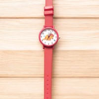 Horloge voor Kinderen - Dino - Kast 34 mm - Rood