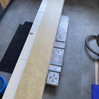 Ikea lack wandplank wit geglazuurd eiken 190cm