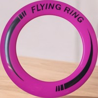 Frisbee met een Diameter van 25 Cm roze