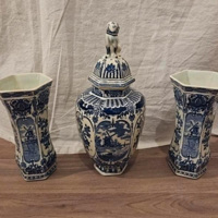 Delfts Blauw Kaststel Royal Sphinx Holland by Boch