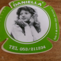 Sticker Daniella ( zangeres  )