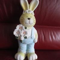 Stenen Paas Haas voor Decoratie