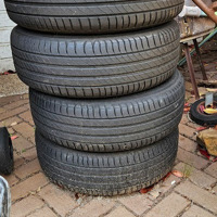 Autobanden op velgen Opel Astra