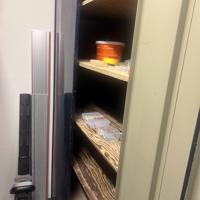 Stalen werkplaats kast
