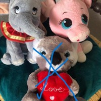 -nieuwe mooie lieve knuffels - 2 stuks