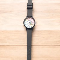 Horloge voor Kinderen - Eenhoorn - Kast 34 mm - Zwart