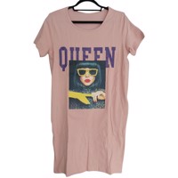 Shirt jurk Queen roze M