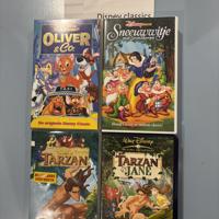 Disney classic VHS Oliver Sneeuwwitje Tarzan plus TarzanJane