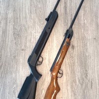 Twee luchtbuksen 4,5mm 